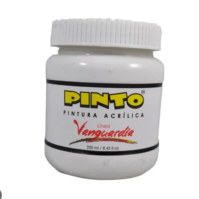 Pintura acrilico #701 Blanco de Titanio 250 ml