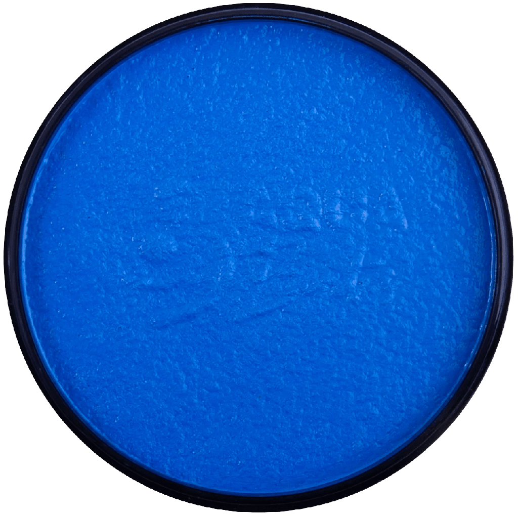 Maquillaje facial neon azul 35 G Aqua Bond's