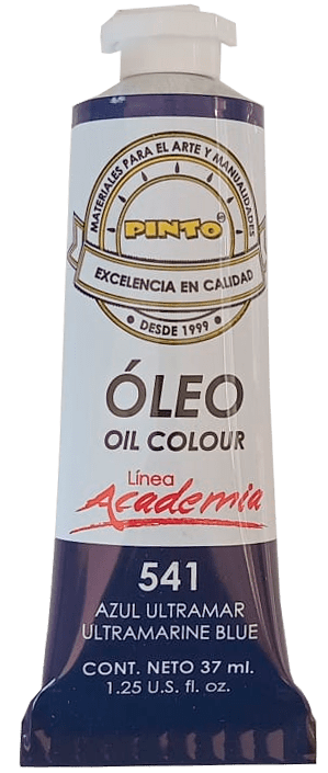 Pintura oleo azul ultramar 37 ml Pinto