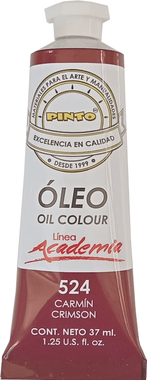 Pintura oleo carmin 37 ml Pinto