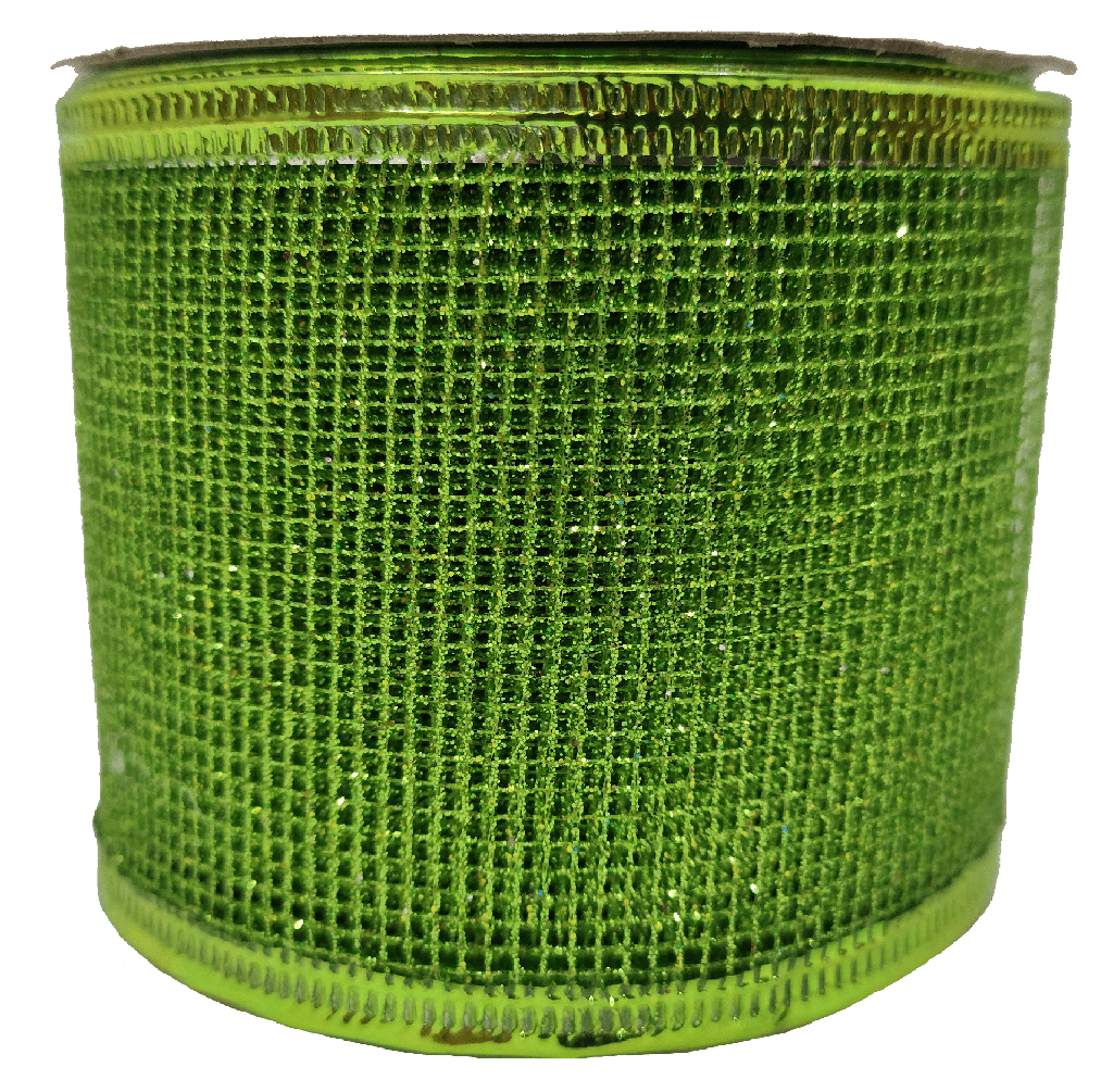 Cinta Alambrada 00E Verde malla 6.3cm x 9.14mts 1pz