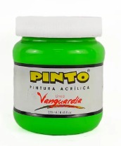 Pintura acrilico neon verde Vanguardia 250ml #502