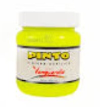 Pintura acrilico neon Amarillo Vanguardia 250 ml #501