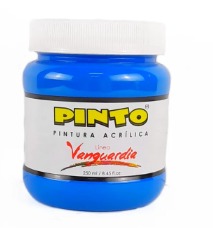 Pintura acrilico neon Vanguardia 250 ml Azul