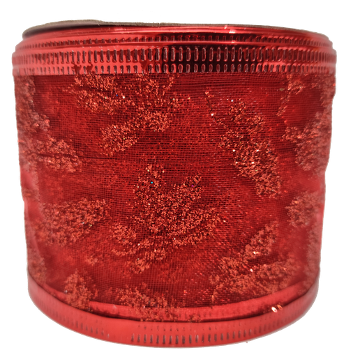 [TCH001402RR] Cinta Alambrada 02RR Rojo 6.3cm x 9.14mts 1pz